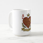 Herz Kaffeetasse (Vorderseite Links)