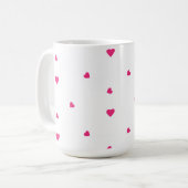 Herz Kaffeetasse (Vorderseite Links)
