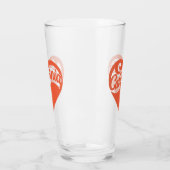 Herz Kaliforniens Glas (Links)