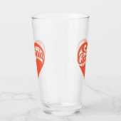 Herz Kaliforniens Glas (Rechts)