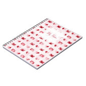 "Herz & Kameras"-Notebook Notizblock (Linke Seite)