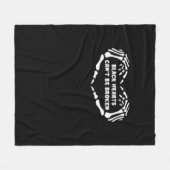 Herz kann nicht klassisch fleecedecke (Vorderseite (Horizontal))