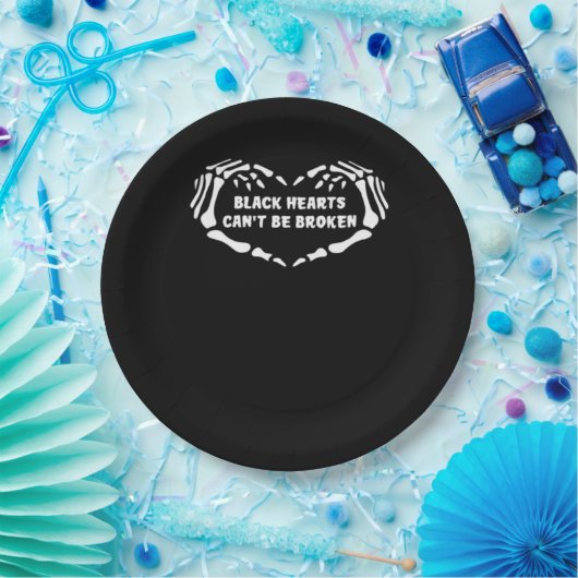 Herz kann nicht klassisch pappteller (Party)