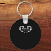 Herz kann nicht klassisch schlüsselanhänger (Vorderseite)