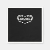 Herz kann nicht klassisch serviette (Vorderseite)