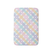 Herz Kariert Badematte (Vorderseite Vertikal)