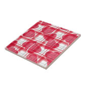 Herz kariert fliese (Seite)