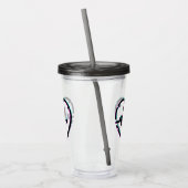 Herz-Karo Acrylic Tumbler Acryltrinkbecher (Links)
