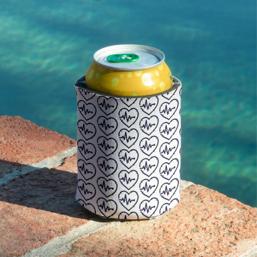 Herz Karo Foam Can Cooler Dosenkühler (In Situ Pool)
