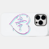 Herz-Karo iPhone / iPad Gehäuse Case-Mate iPhone Hülle (Rückseite (Horizontal))