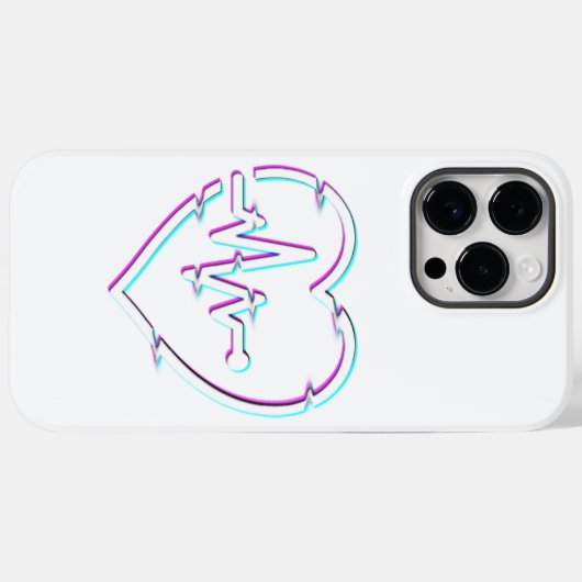 Herz-Karo iPhone / iPad Gehäuse Case-Mate iPhone Hülle (Rückseite (Horizontal))