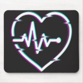 Herz Karo Mousepad (Vorne)