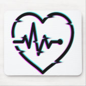 Herz Karo Mousepad (Vorne)