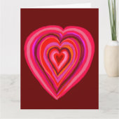 Herz Karte (Vorderseite)