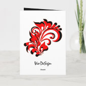 Herz Karte (Rückseite)