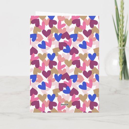 Herz Karte (Rückseite)