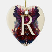 Herz Keramik Ornament (Rechts)