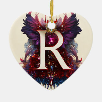 Herz Keramik Ornament