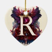 Herz Keramik Ornament (Hinten)