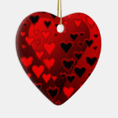 Herz Keramik Ornament (Rechts)