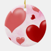 Herz Keramik Ornament (Hinten)