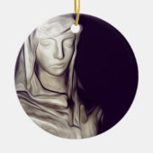 Herz Keramik Ornament (Vorne)