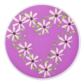 Herz Keramikknauf (Vorderseite)