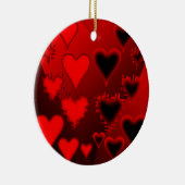 Herz Keramikornament (Rechts)