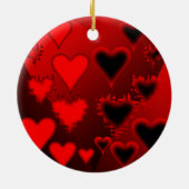 Herz Keramikornament (Hinten)