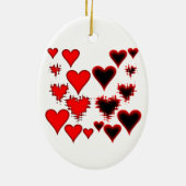 Herz Keramikornament (Hinten)