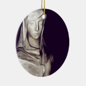 Herz Keramikornament (Rechts)