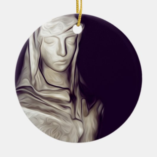 Herz Keramikornament (Vorne)