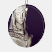 Herz Keramikornament (Links)