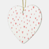 Herz Keramikornament (Links)