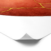 Herz Kintsugi Poster (Ecke)