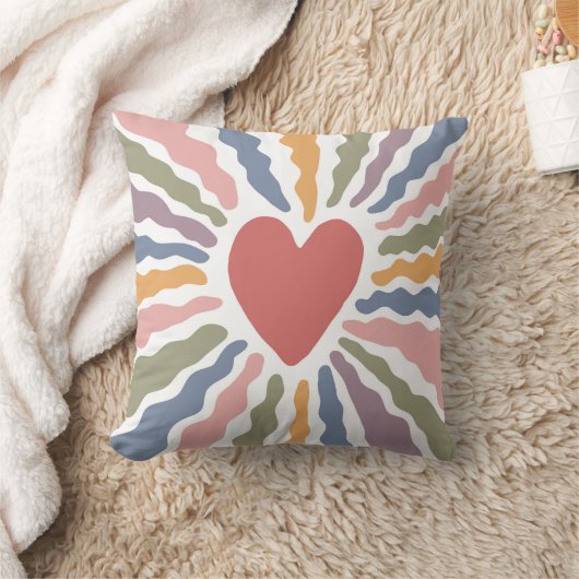 Herz Kissen (Decke)