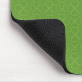 Herz-Klee-Muster Mousepad (Ecke)