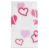 Herz Kleine Geschenktüte (Rückseite)