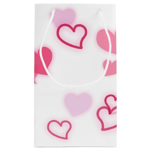 Herz Kleine Geschenktüte (Rückseite)