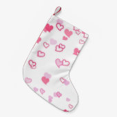 Herz Kleiner Weihnachtsstrumpf (Vorderansicht (hängend))