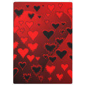 Herz Klemmbrett (Rückseite)