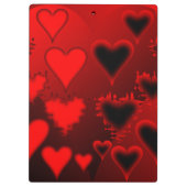 Herz Klemmbrett (Rückseite)