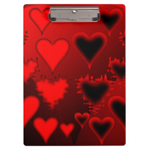 Herz Klemmbrett
