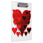 Herz Klemmbrett (Rechts)