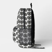 Herz Knochen Bedruckter Rucksack (Rechts)