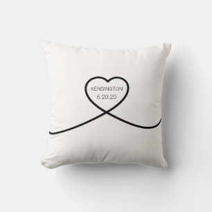 Herz Knot Pillow Kissen