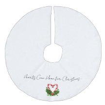 Herz kommt Zuhause für Weihnachts Candy Cane Urlau