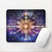 Herz-Konstellation 2 Mousepad (Mit Mouse)