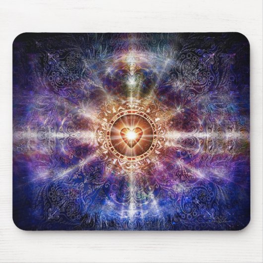 Herz-Konstellation 2 Mousepad (Vorne)