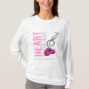 Herz-Krankheits-Bewusstsein T-Shirt